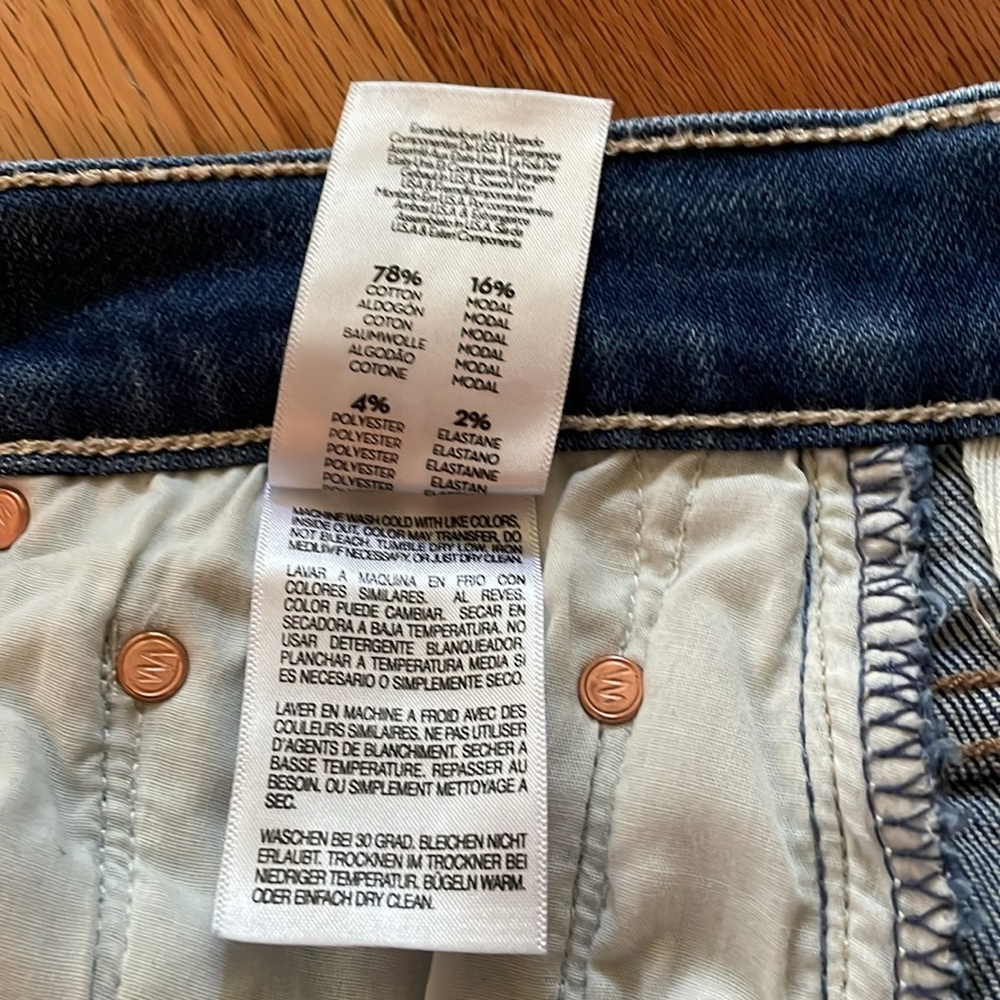 MOTHER Lil Mother Weekender Fray EUC Size 28 - Picture 5 of 7